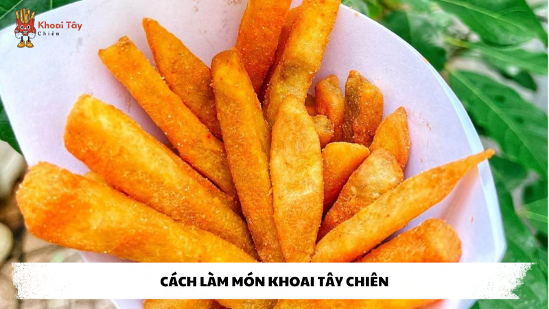 cách làm món khoai tây chiên