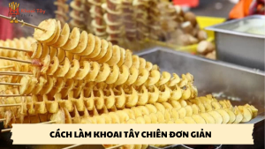 cách làm khoai tây chiên đơn giản