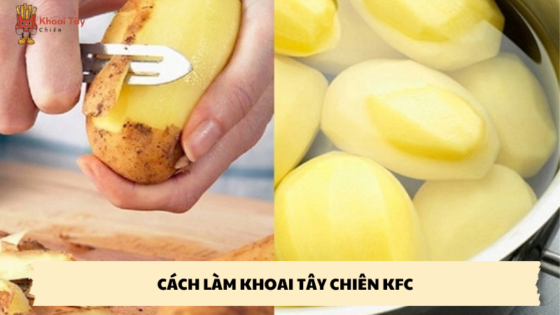 cách làm khoai tây chiên kfc